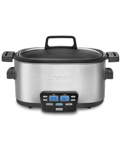 Cuisinart 6qt Stainless Steel Cook Central Multicooker Msc-600 In Metallic