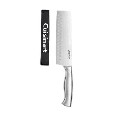 Cuisinart 7" Nakiri Knife W/guard S/s Pk Handle In Stainless Steel