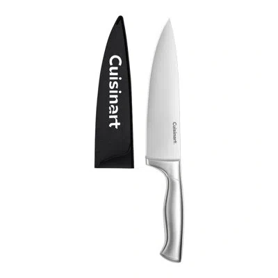 Cuisinart 8" Chef Knife W/guard S/s Pk Handle In Stainless Steel