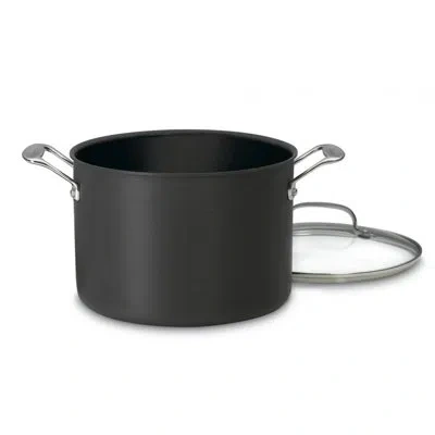 Cuisinart 8-qt. Stock Pot With Lid In Silver;black