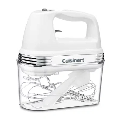 Cuisinart 9-speed Hand Mixer + Storage Case In White