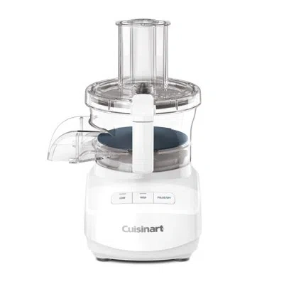 Cuisinart 9-cup Continuous Feed Food Processor With Fine And Medium Reversible Shredding And Slicing Disc, Uni In White
