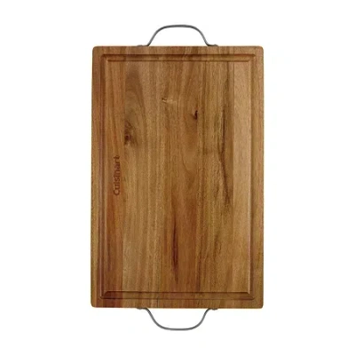 Cuisinart Acacia Wood 18" Cutting Board In Brown