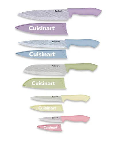 Cuisinart Advantage 10-piece Ceramic-coated Color Knife Set In Multi