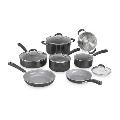 Cuisinart Advantage Ceramica Xt 11-pc Cookware Set In Black