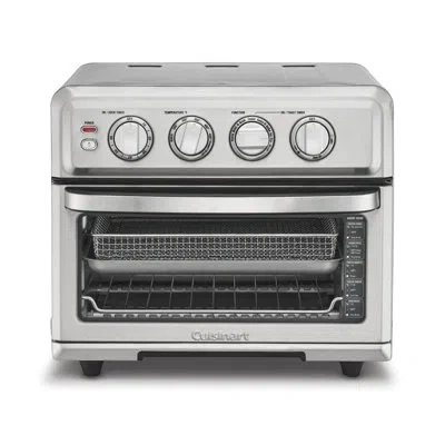 Cuisinart Air Fryer + Convection Toaster Oven, 8-in-1 Oven With Bake, Grill, Broil & Warm Options In Silver