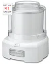 Cuisinart Automatic Frozen Yogurt, Ice Cream & Sorbet Maker In White
