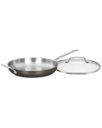 Cuisinart Black Stainless 12in Skillet Bsc722-30h In Gray