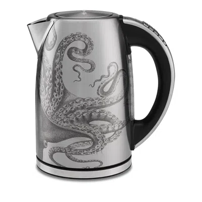 Cuisinart Caskata Pattern Cordless Electric Kettle In Silver