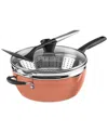 Cuisinart Ceramic Nonstick Preferred Pan 4-pc. Set In Sienna Sky