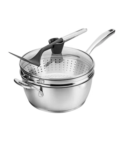 Cuisinart Ceramic Nonstick Preferred Pan 4-pc. Set In Stainless Steel