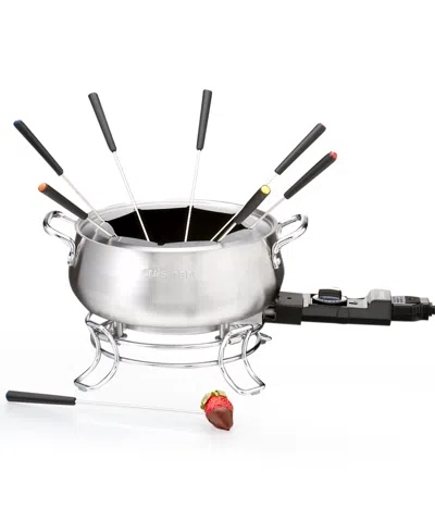 Cuisinart Cfo-3ss Electric Fondue Set In Silver