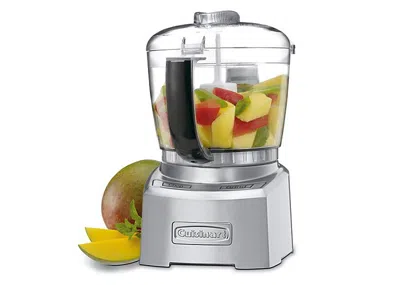 Cuisinart Ch-4dc 4 Cup Die Cast Chopper In Silver