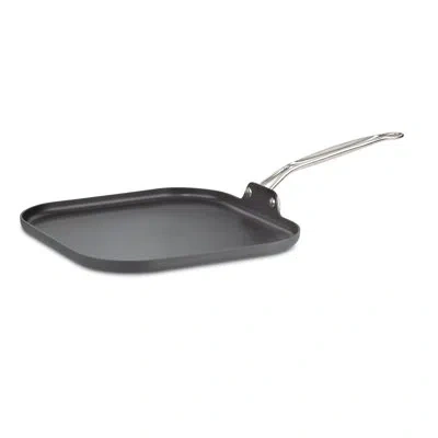 Cuisinart Chef's Classic 11" Square Non-stick Hard-anodized Griddle In Black