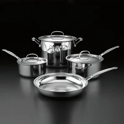 Cuisinart Chef's Classic 7 Piece Stainless Steel Cookware Set