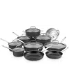 Cuisinart Hard Anodized 17-pc. Cookware Set In Gray