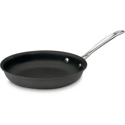 Cuisinart Chef's Classic Hard-anodized 8" Non-stick Skillet In Black