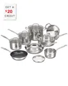 Cuisinart Chef's Classic Stainless Steel 13 Piece Cookware Set