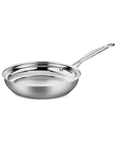 Cuisinart Chef's Classic Stainless Steel 8" Nonstick Skillet In Silver
