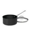 Cuisinart Chefs Classic Hard Anodized 3-qt. Saucepan W/ Cover In Nonstick Hard Anodized