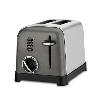Cuisinart Classic 2-slice Metal Toaster In Black