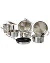 Cuisinart Classic Multiclad Stainless™ Cookware 11-pc Set In Silver
