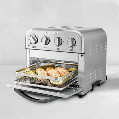 Cuisinart Compact Air Fryer Toaster Oven In Silver