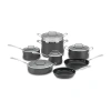 Cuisinart Contour Hard Anodized 13-pc. Cookware Set In Black