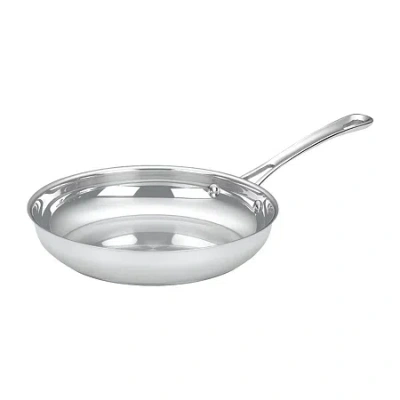 Cuisinart Contour Stainless Steel Skillet In Silver