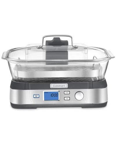 Cuisinart Cookfresh Digital Glass Steamer In Metallic