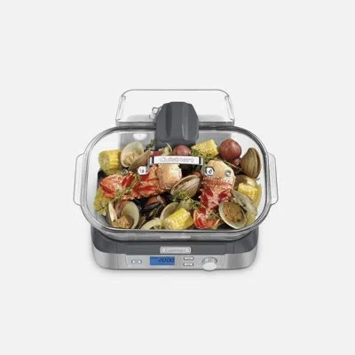 Cuisinart Cookfresh™ Digital Glass Steamer In Black