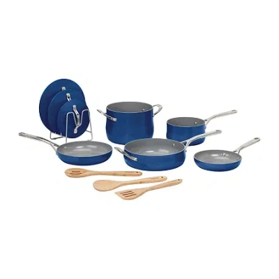 Cuisinart Culinary Collection Xt 12-pc. Cookware Set In Blue