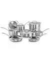 Cuisinart Cusinart Stainless Steel Triply Pro 13pc Cookware Set Tpp-13 In Silver
