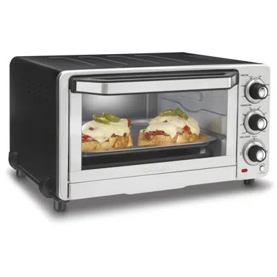 Cuisinart Custom Classic Toaster Oven Broiler In Silver
