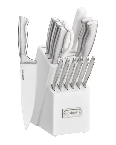 Cuisinart Cutlery Block Set In White