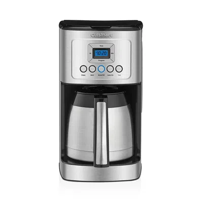 Cuisinart Dcc-3400 12 Cup Programmable Thermal Coffeemaker In Metallic