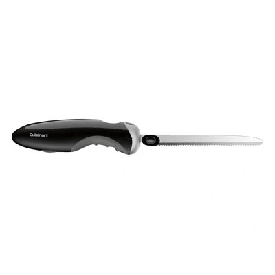 Cuisinart Electric Fillet Knife With Serrated Blade And Ergonomic, Nonslip Handle In Silver