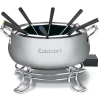 Cuisinart Electric Fondue Pot In Silver