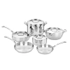 Cuisinart French Classic Stainless Steel 10-pc. Cookware Set In Silver