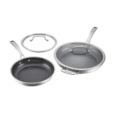Cuisinart Fusionplus 4pc Skillet Set In Stainless Steel