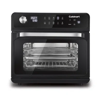 Cuisinart Gourmet Convection, Steam And Air Fryer Oven, 10 Functions And 20 Auto Pre-sets, Countertop, 1800w,  In Black