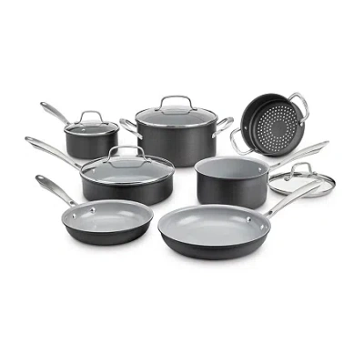 Cuisinart Greengourmet Complete 11-pc. Cookware Set In Black