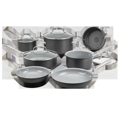 Cuisinart Greengourmet Complete Recycled Hard Anodized 11 Pc Set In Black