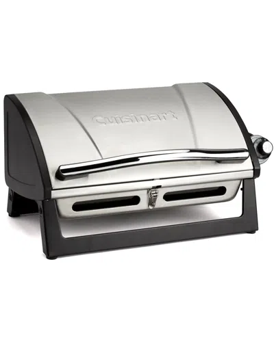 Cuisinart Grillster Portable Gas Grill Cgg-059 In Silver