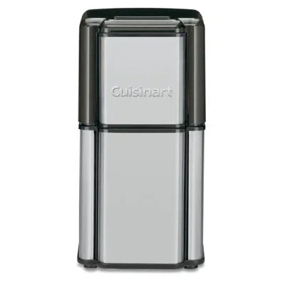 Cuisinart Grind Central Coffee Grinder With Built-in Safety Interlock, Stainless Steel Blades, Convenient Cord In Silver,black