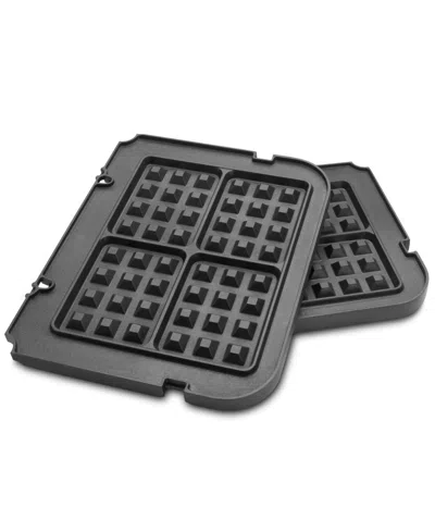Cuisinart Gr-wafpnas Waffle Plates, Griddler Attachment In Gray