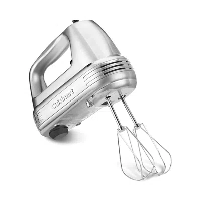 Cuisinart Hm-90bcs Power Advantage Plus 9-speed Hand Mixer With Storage Case In Brushed Chrome