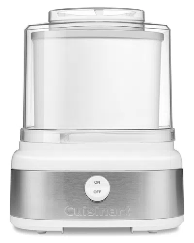 Cuisinart Ice Cream Maker With 2 Insulated Freezer Bowls & Recipe Book
