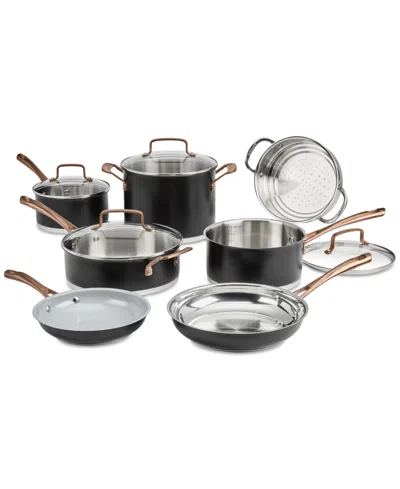 Cuisinart Matte Black Elegance 11-pc. Cookware Set