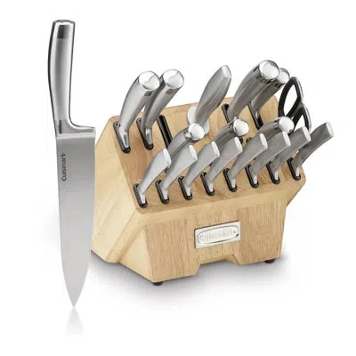 Cuisinart Normandy 19 Piece Knife Block Set In Silver